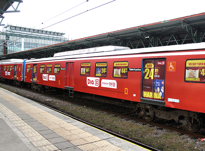 Publicidad en Trenes Formación Completa