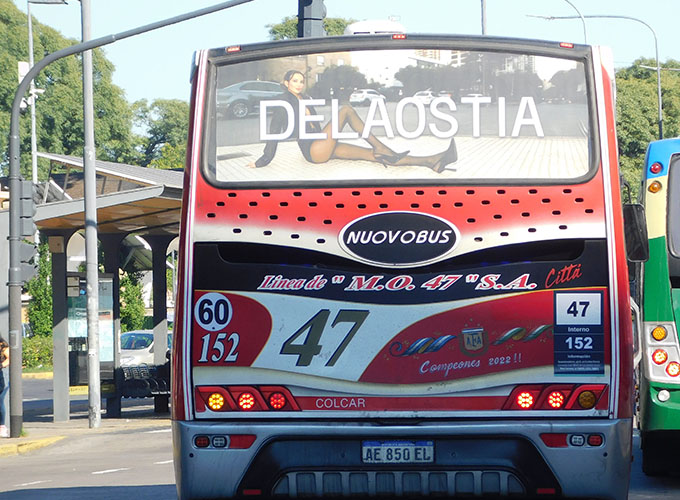 Publicidad en Colectivos Luneta