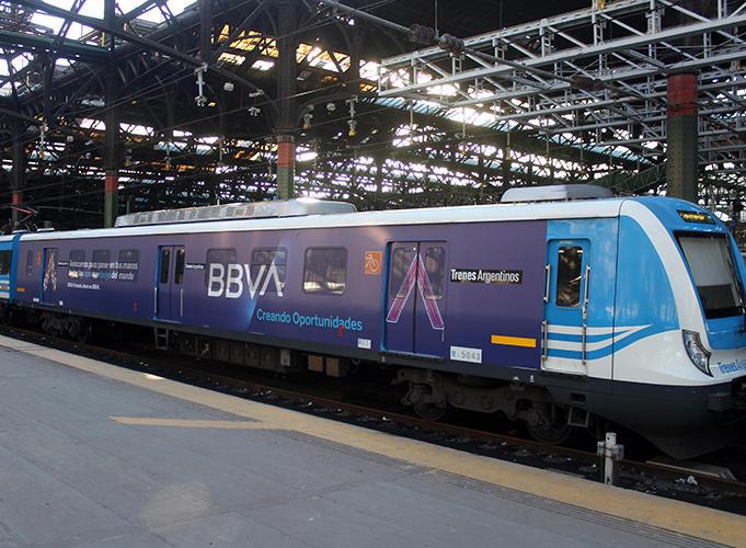 Publicidad en Trenes Ploteo Full